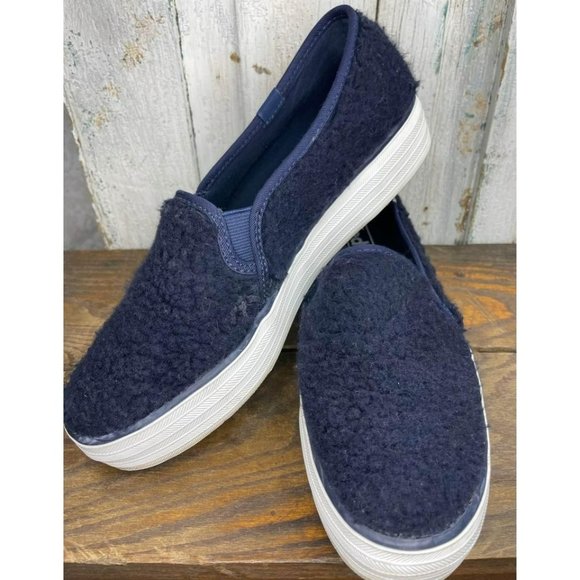 KEDS Sherpa Sneakers Triple Decker Shoes 💙Dream Foam Insole Woman’s 6.5 - Picture 1 of 8